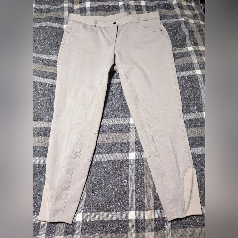 Ovation Comfortable Equestrian Horse Riding Full Seat Breeches sz 36R